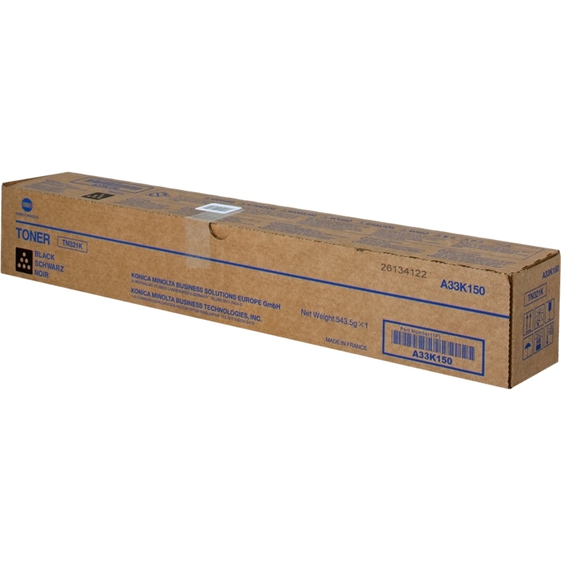 Konica Minolta TN321 Noir Original TONER Cartouche - TN321K/A33K50