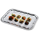 thumbnail of aro Tablett , 31 x 41 x 1.5 cm, stapelbar, verchromt