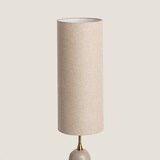 thumbnail of Ledkia Lámpara de Pie Cerámica y Tela Bryony Topo