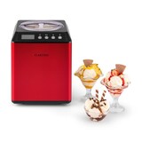 thumbnail of Vanilla Sky Eiscreme-Maschine Kompressor 2l 180W Edelstahl rotRot