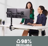 thumbnail of Fellowes Brazo elevador para monitor doble Reflex Series™