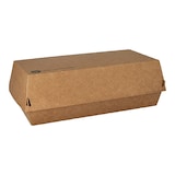 thumbnail of Papstar Boite à sandwich en carton fibres vierges 7,5 cm x 10,7 cm x 22 cm x 175