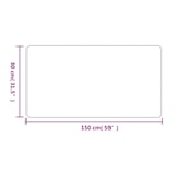 thumbnail of vidaXL Tapijtloper 80x150 cm sisal-look zandkleurig