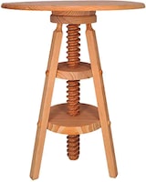 thumbnail of WellHome - Drehbare Tisch aus Kiefernholz, lackiert 59,5x59,5x65 cm