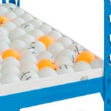 thumbnail of SimonRack Metallregal, 1800x800x400 mm, 5 Ebenen, Metallboden, 180 kg Biegepunkt, Blau/Weiss - Simonclick