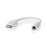 thumbnail of Nedis Lightning-Adapter - Apple Lightning 8-Pin - 3.5 mm Buchse - Vernickelt - 0.10 m - Rund - PVC - Box
