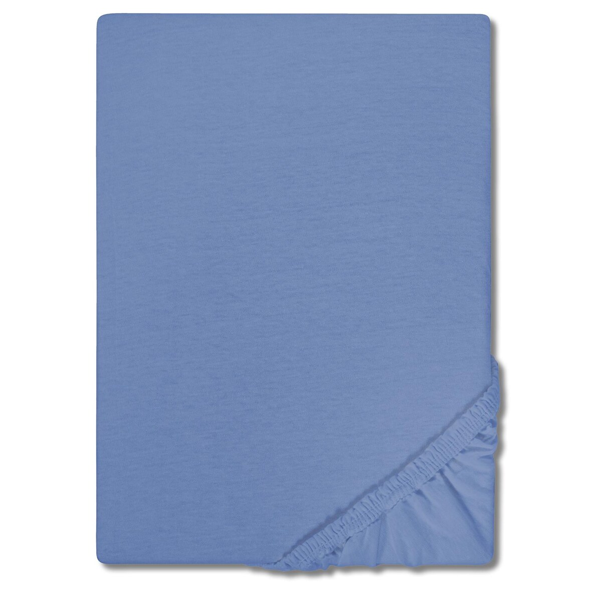 CloudComfort Basic Spannbettlaken blau 140 x 190 - 160 x 200 cm