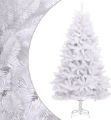 thumbnail of vidaXL Künstlicher Weihnachtsbaum Klappbar mit Ständer Weiß 180 cm
