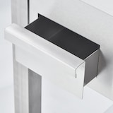 thumbnail of Stalgast verchromte Elektro-Griddleplatte als Tischgerät, 400x700 mm, glatte Grillfläche, Serie 700 ND