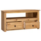 thumbnail of vidaXL TV-Eckschrank 93 x 49 x 49 cm Massivholz Panama-Kiefer