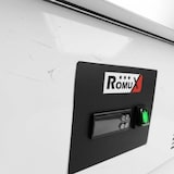 thumbnail of Romux® Pizzatisch 1 Tür und 4 Schubladen 140x70 cm mit Arbeitsfläche aus Granit mit Umluftkühlung | Pizzakühltisch aus Edelstahl
