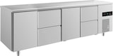 thumbnail of A&S Kühltisch -2 bis +8°C 2330x700x850mm mit 2x Türen und 2x zwei Schubladen