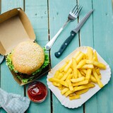 thumbnail of BIOZOYG 1000 Stück Einwegschalen 18 x 13 x 3 cm, weiß, Pappschalen, Kartonschiffchen für Fingerfood, Pommes, Snacks und Currywurst, nachhaltig