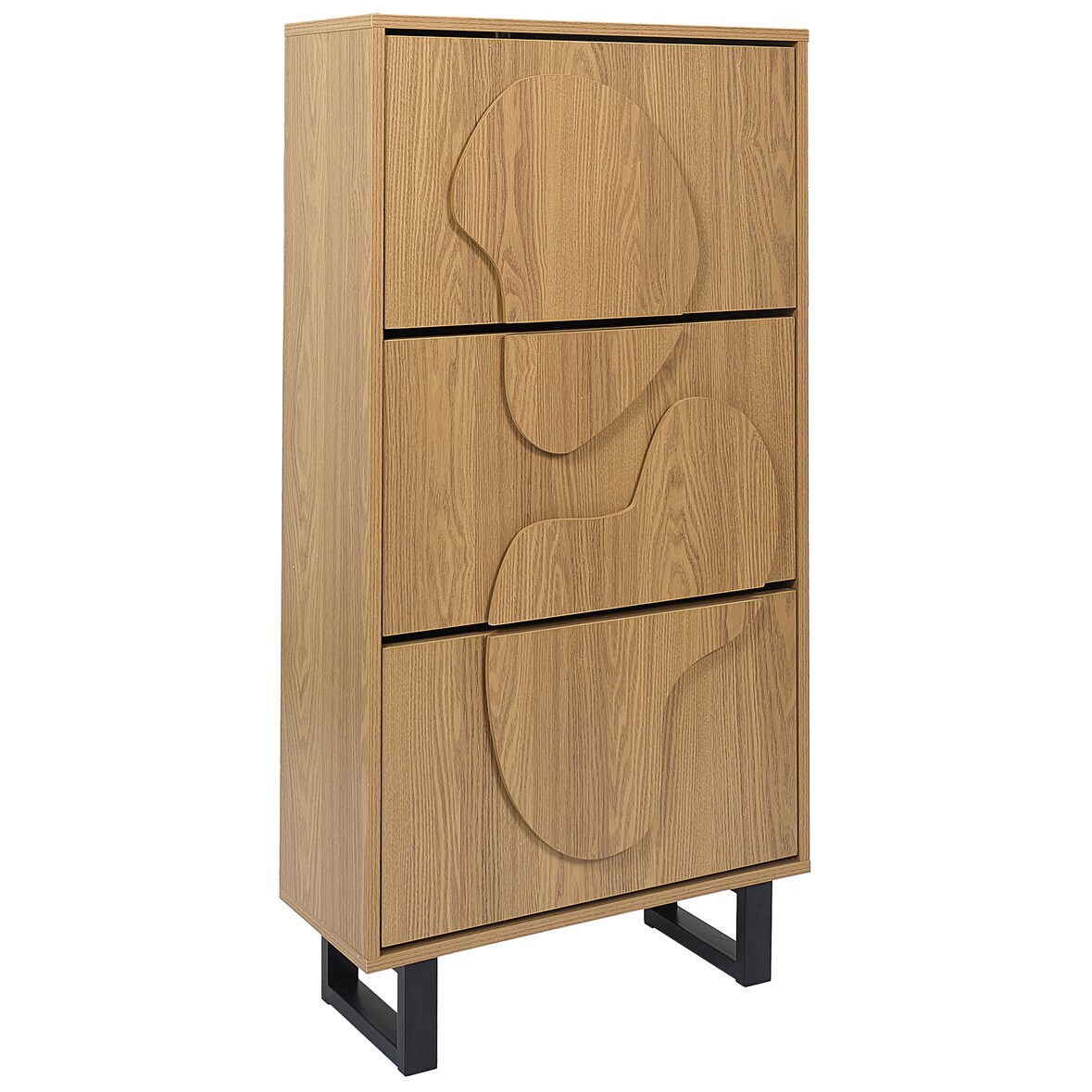 4goodz Schoenenkast Calypso 40x60x115 cm 12-18 paar - bruin