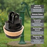thumbnail of Ersatzkolben für Schwengelpumpe Typ 75 kompletter Kolben mit Lederdichtung Gusseisen Gartenpumpe