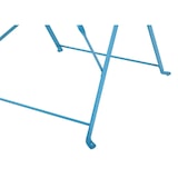 thumbnail of Mesa de acero Bolero Perth cuadrada en azul celeste estilo acera 600x600x710mm