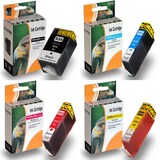 thumbnail of Kompatibel 4er Set HP 934XL, 935XL, X4E14AE Druckerpatronen Tinte von D&C