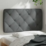thumbnail of vidaXL Kopfteil-Kissen Dunkelgrau 80 cm Stoff