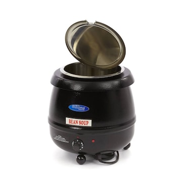 Fervedor de sopa - 10L - Panela interior amovível - com entalhe para colher - Maxima. Maxima