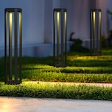 thumbnail of Lampada Da Terra Moderna Da Esterno Alluminio Grigio Luce Led 13W Ip65