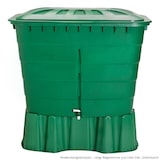 thumbnail of Rechthoekige jerrycan 520L met deksel en kraantje, kleur: groen