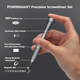 thumbnail of Conjunto de chaves de fenda de precisão 26 em 1 com cabo de alumínio