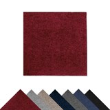 thumbnail of Loseta de moqueta rojo lava 50 x 50 cm / caja 20 uds. - 5m² / hogar / oficina / comercio