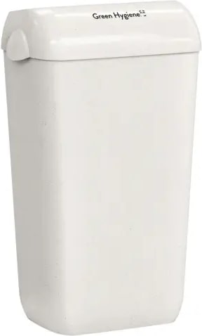 Abfallbehälter 23 Liter Green Hygiene, Kunststoff-Mix, weiß-meliert #KORBLEGER