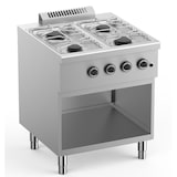 thumbnail of Fogão a gás 4 queimadores sem forno 2×3,5+2×6kW - 700x718×850