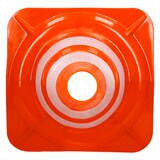 thumbnail of ECD Germany 5x Verkehrskegel 47 cm Orange-Weiß 2 Reflektoren Stapelbar Flexibel Warnkegel Leitkegel Verkehrshütchen