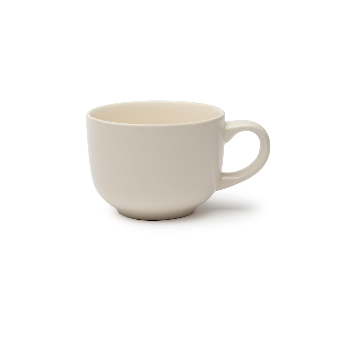 Excelsa set de 6 tazas jumbo Fashion White de cerámica 52 cl blanco