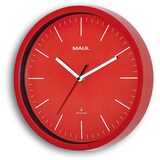 thumbnail of Wanduhr Mauljump 30,5cm Funkuhr rot Packung mit 10 Stück