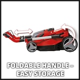 thumbnail of Einhell Akku-Rasenmäher RASARRO 2 x 4,0 Ah 36 V