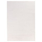 thumbnail of Teppich Kurzflor 3D-Effekt Modern Waschbar Strapazierfähig Esszimmer Flur OEKO-TEX Creme 240x340 cm Gekettelt – ILLER von Kadima Design