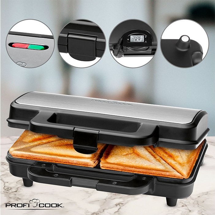 Sandwich toaster PC-ST 1092 usage non-intensif Proficook | METRO