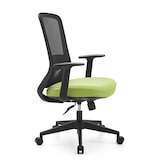 thumbnail of Bürostuhl / Drehstuhl SEDITO Sitz Stoff / Rücken Netzstoff schwarz / grün hjh OFFICE