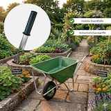 thumbnail of Hofkarre XL 220 L 300 kg Stahlfelge Luftrad Futterkarre Schubkarre Pferde Hof Stall