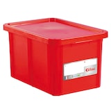 thumbnail of GILAC Bac renforcé HACCP 600 x 400 + couvercle - 55 L - Rouge G119909