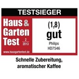 thumbnail of Philips Kaffeemaschine HD7546/20 Thermokanne schwarz/silber