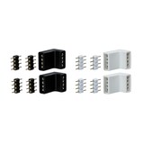 thumbnail of Paulmann YourLED Verbinder Eck-Stück 17x13mm max. 60W Weiß Schwarz 70334