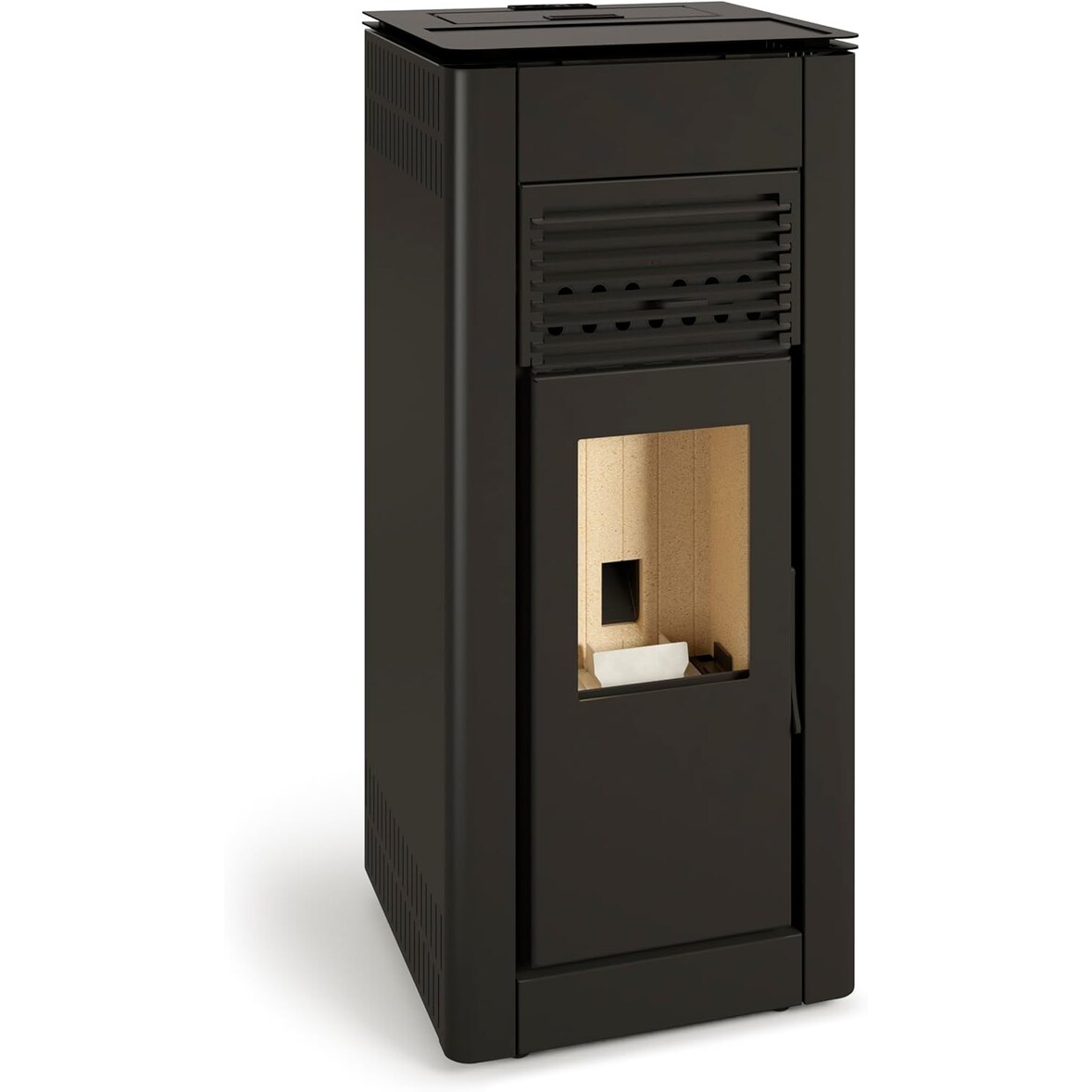 TJ - Estufa de Pellet Canalizable Nahia de 9,5 kW - Color Negro