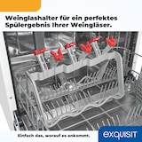 thumbnail of Exquisit Geschirrspüler GSP9614-030B weiss | Spülmaschine 60 cm | Aquastop | Maßgedecke: 14 | Restlaufzeiten Anzeige | Unterbaugerät