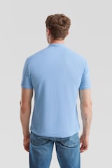 thumbnail of Fruit of the Loom 65/35 Polo Farbe: pastellblau Größe: 3XL