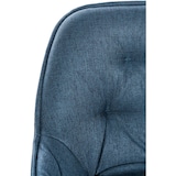 thumbnail of Tabouret de bar Gibson avec Pieds en Métal Bleu/Tissu