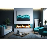 thumbnail of Chemin'Arte Cheminée électrique Encastrable 3D 150 cm avec effet flammes LED - 261