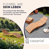 thumbnail of Casaria Sonnenliege Akazienholz