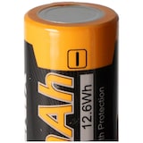 thumbnail of Panasonic 18650 Li-Ion Akku mit 3500mAh und 3facher Schutzschaltung, 68.66x18,4mm