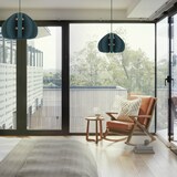 thumbnail of Noverb Design - Lampadario Acustico Fonoassorbente Made In Italy - Serie Tangeri Color Antracite 43 x 28 cm (d x h)