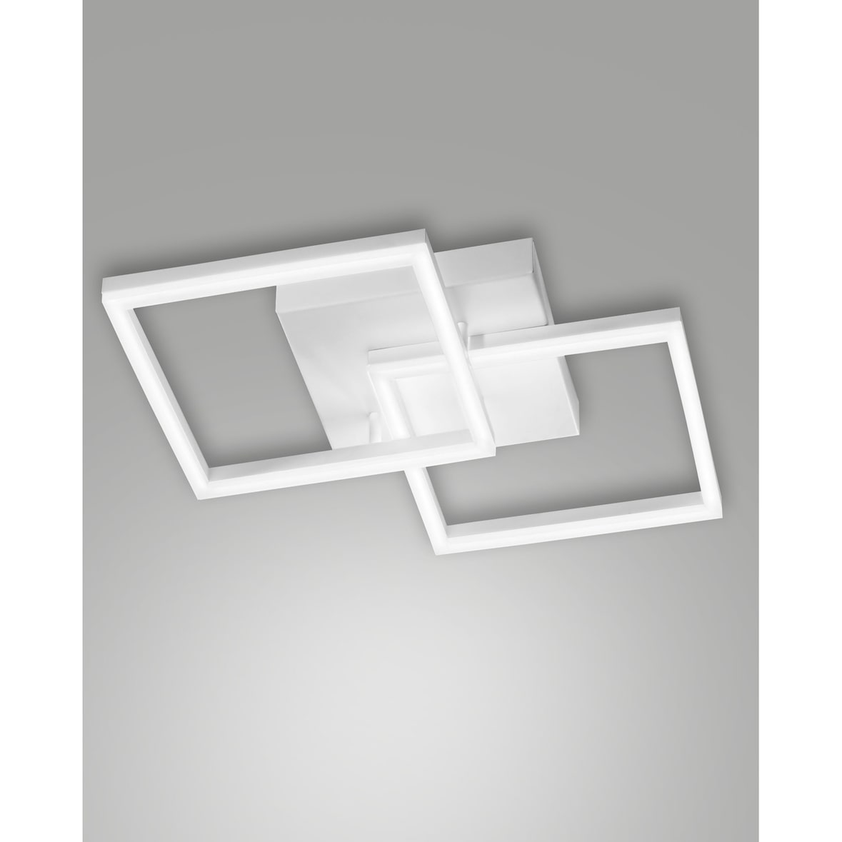 BARD moderne LED-Deckenleuchte 39W Weiß 3394-22-102 Fabas Luce