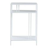 thumbnail of Helloshop26 - Table console métal 85 x 55 x 30 cm blanc 03_0008583